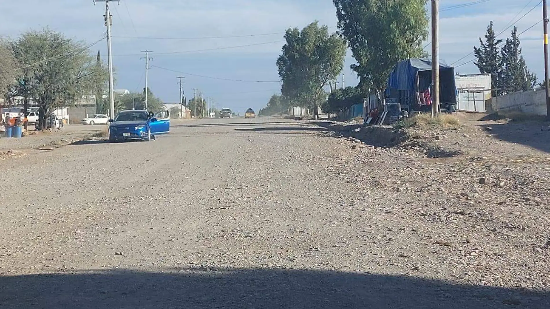 Esperan habitantes de Peñón Blanco reparación de tramo carretero en 2023